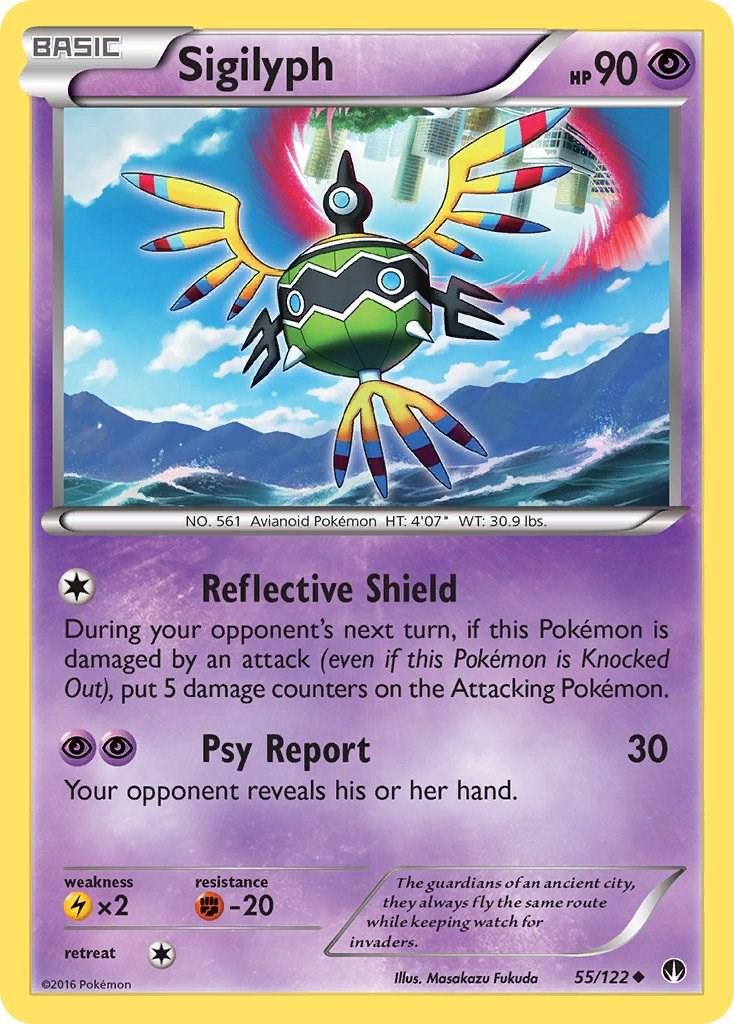 Sigilyph #55 Pokemon BREAKpoint