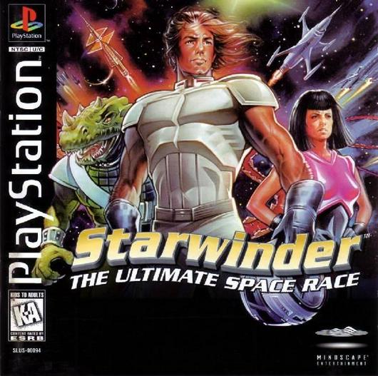 Starwinder the Ultimate Space Race Cover Art