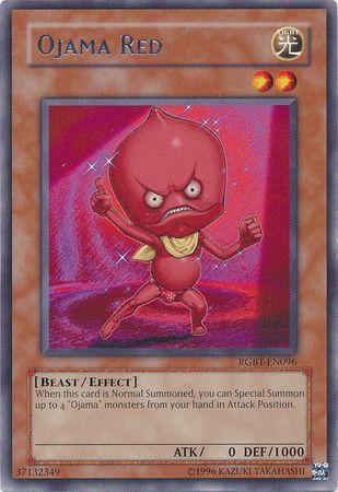 Ojama Red RGBT-EN096 YuGiOh Raging Battle