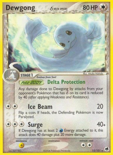 Dewgong #15 Cover Art