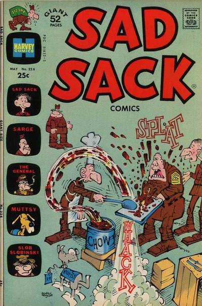 Sad Sack Comics #226 (1972) Comic Books Sad Sack Comics