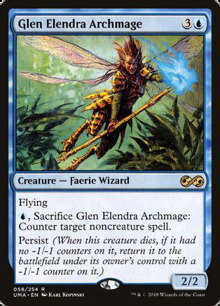 Glen Elendra Archmage #58 Magic Ultimate Masters