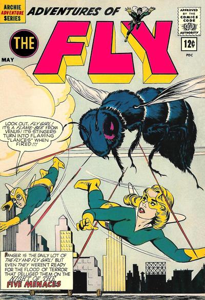 Adventures of the Fly #19 (1962) Comic Books Adventures of the Fly