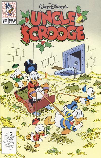 Uncle Scrooge #251 (1991) Comic Books Uncle Scrooge