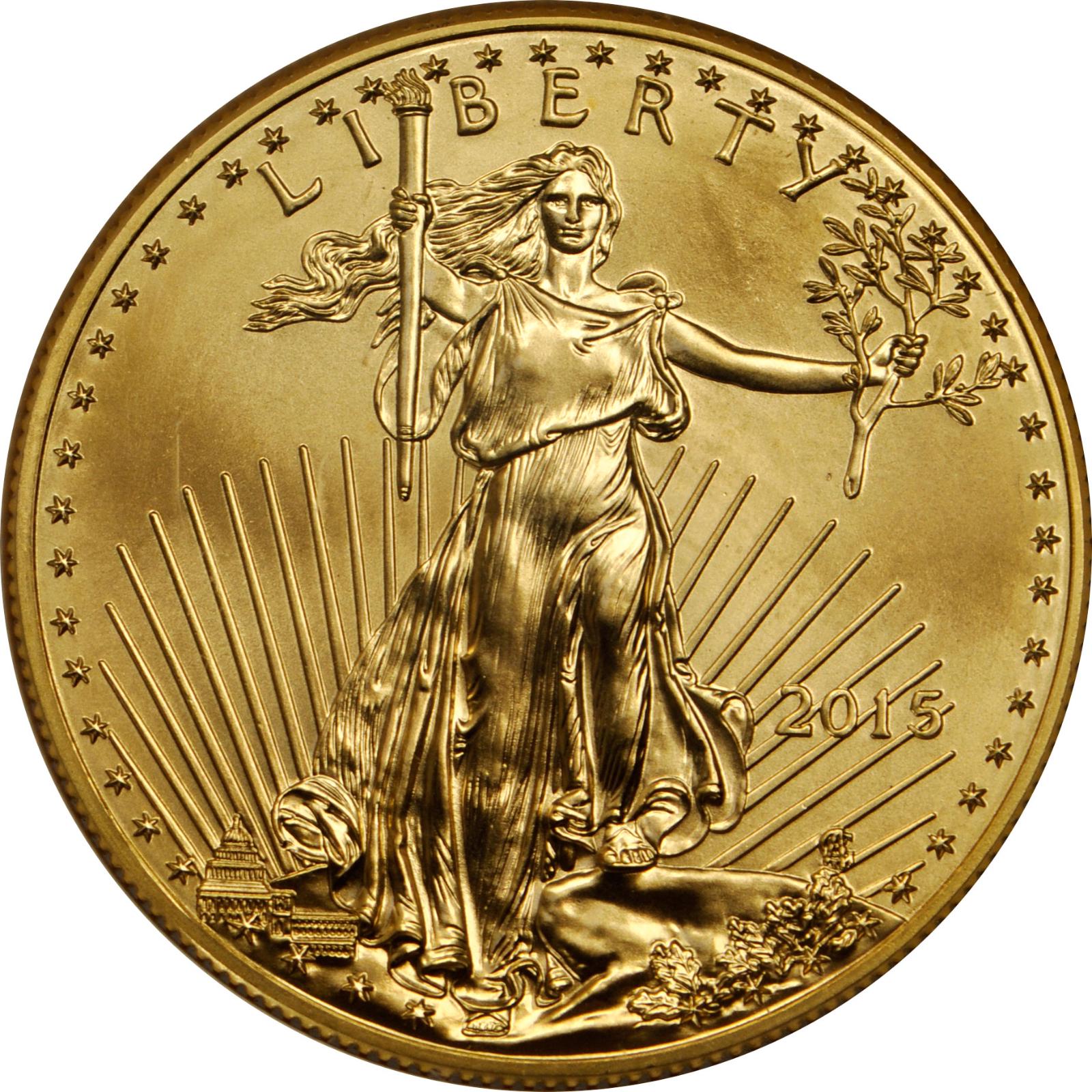 2015 Coins $50 American Gold Eagle