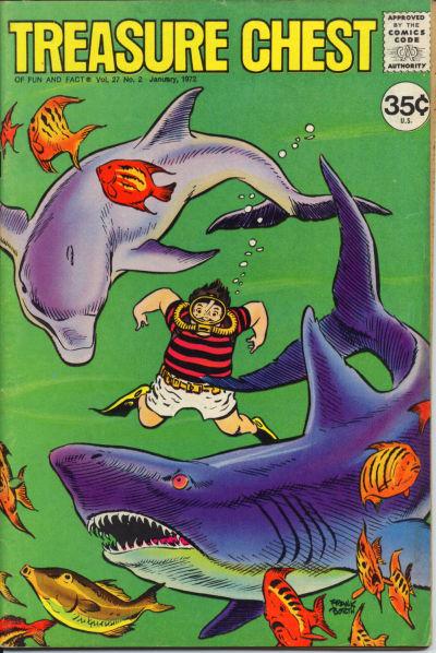 Treasure Chest of Fun and Fact #2 490 (1972) Comic Books Treasure Chest of Fun and Fact