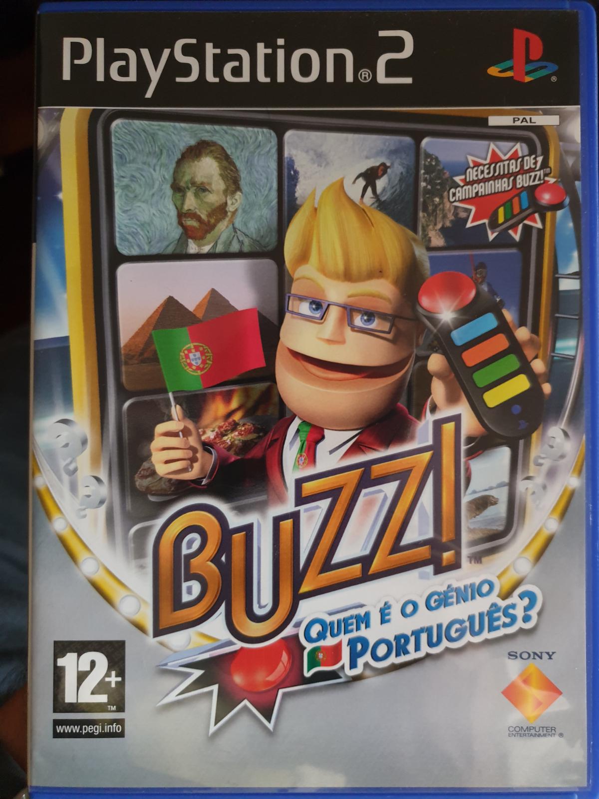 Buzz!: Quem e o Genio Portugues PAL Playstation 2