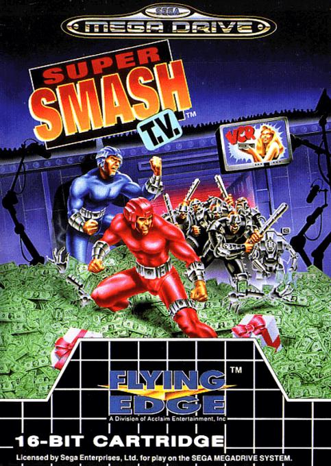 Super Smash TV PAL Sega Mega Drive