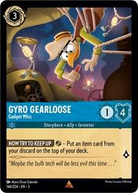 Gyro Gearloose - Gadget Whiz #144 Lorcana Into the Inklands