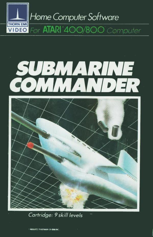 Submarine Commander Atari 400