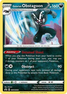 Galarian Obstagoon #SWSH059 Pokemon Promo