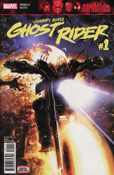 Damnation: Johnny Blaze - Ghost Rider #1 (2018) Comic Books Damnation: Johnny Blaze - Ghost Rider