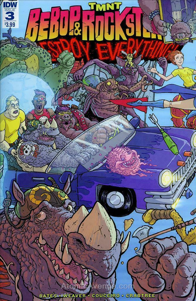 Teenage Mutant Ninja Turtles: Bebop & Rocksteady Destroy Everything #3 (2016) Comic Books Teenage Mutant Ninja Turtles: Bebop & Rocksteady Destroy Everything