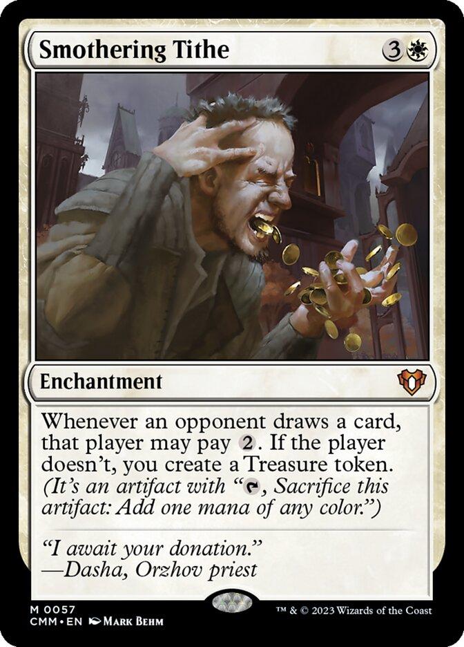 Smothering Tithe #57 Magic Commander Masters