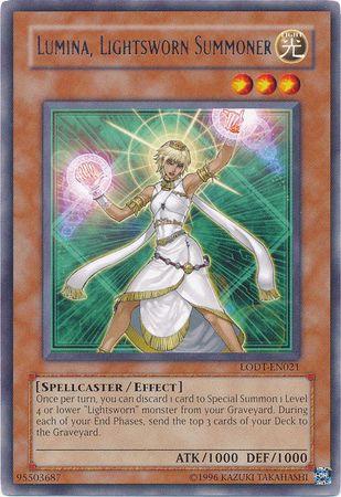 Lumina, Lightsworn Summoner LODT-EN021 YuGiOh Light of Destruction