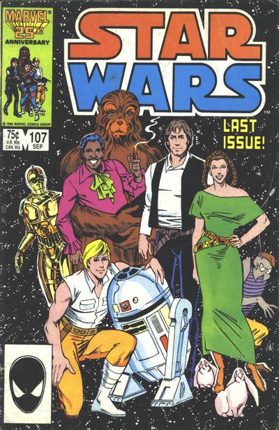Star Wars #107 (1986) Comic Books Star Wars