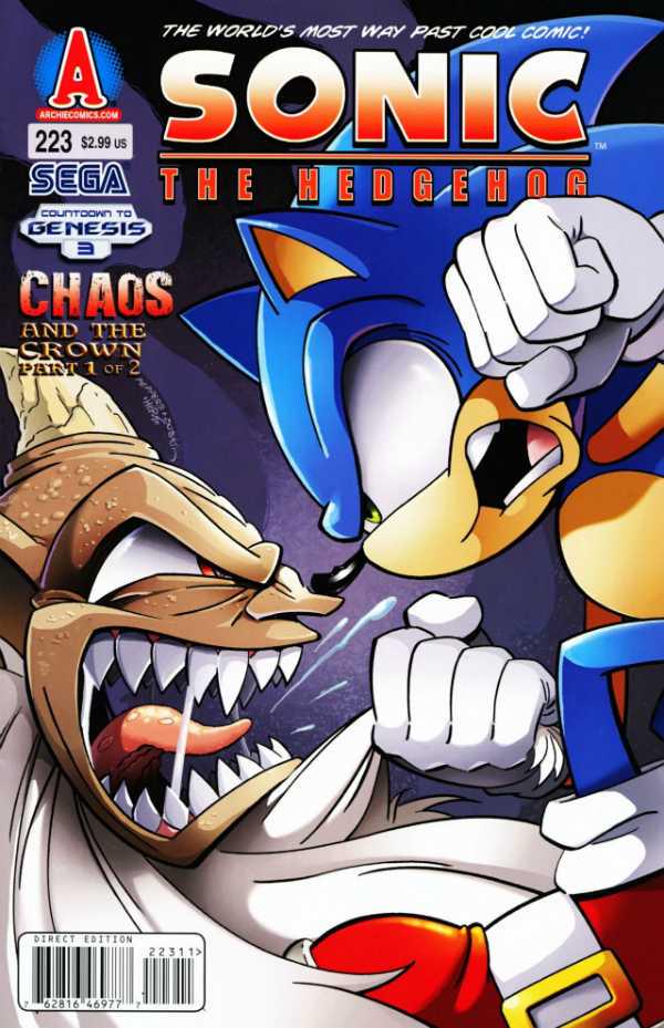 Sonic the Hedgehog #223 (2011) Comic Books Sonic the Hedgehog