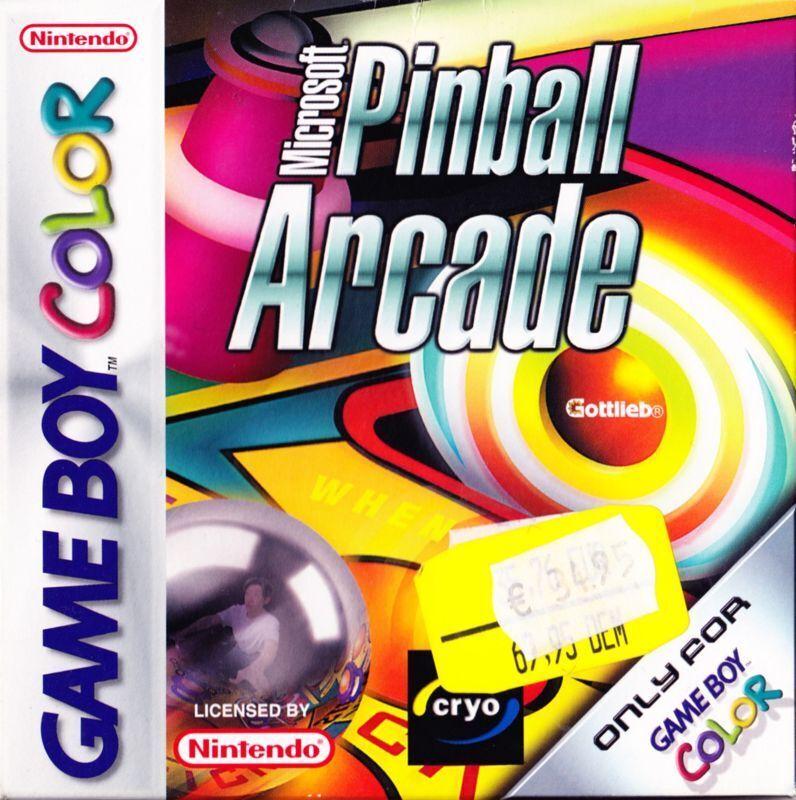 Microsoft Pinball Arcade PAL GameBoy Color