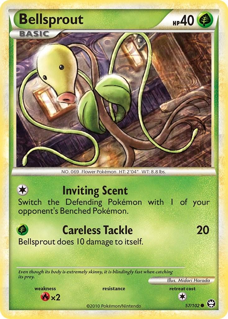 Bellsprout #57 Pokemon Triumphant