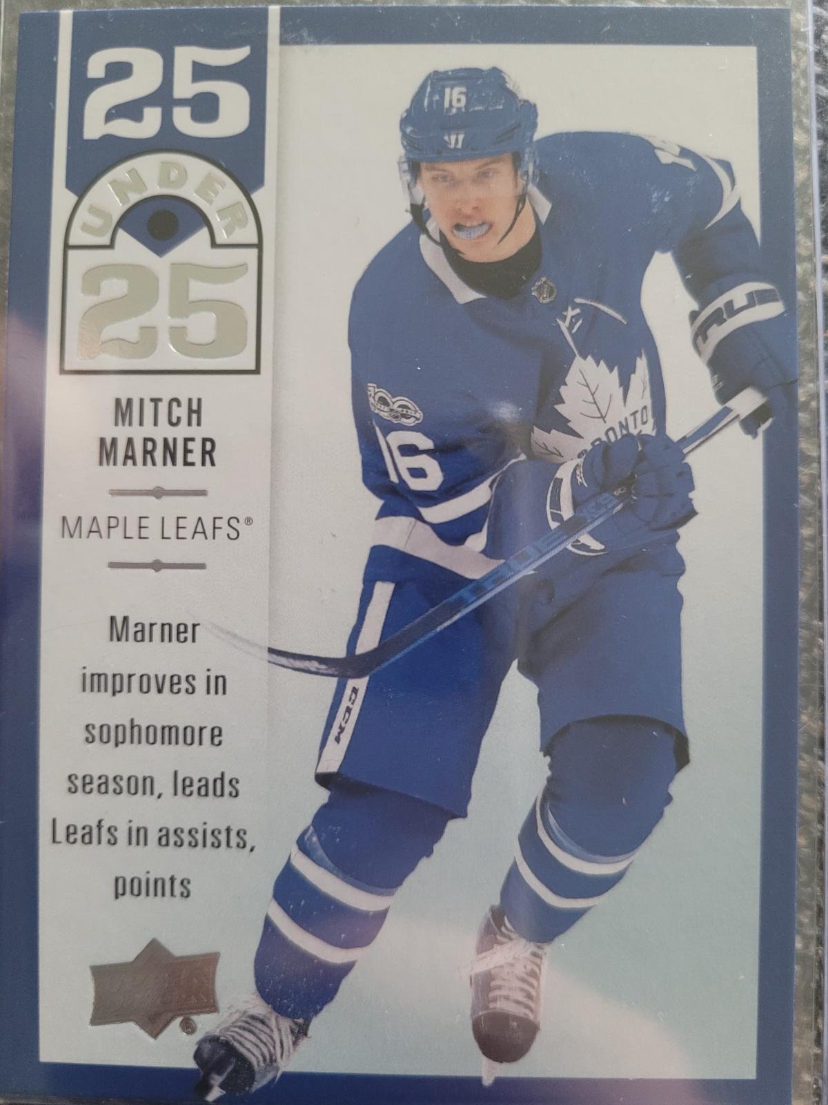 Mitch Marner #U25-22 Hockey Cards 2018 Upper Deck 25 Under 25