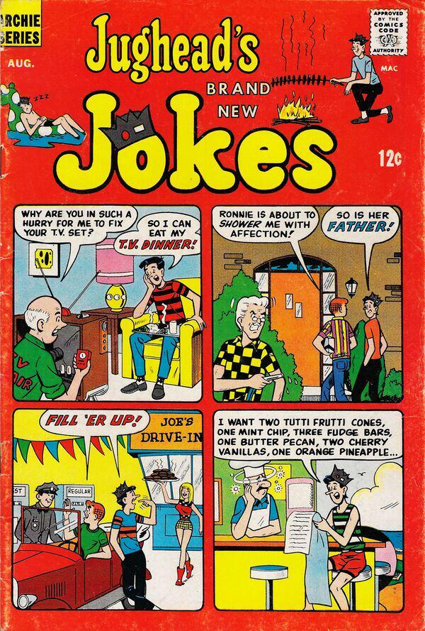 Jughead's Jokes #1 (1967) Comic Books Jughead's Jokes