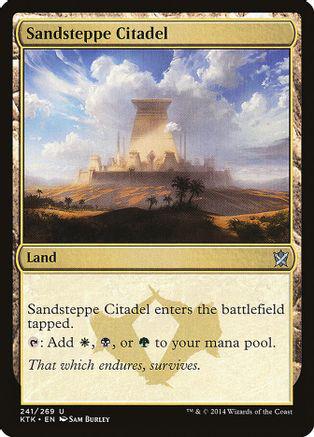 Sandsteppe Citadel Magic Khans of Tarkir