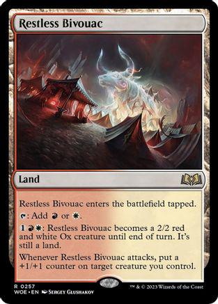 Restless Bivouac #257 Magic Wilds of Eldraine