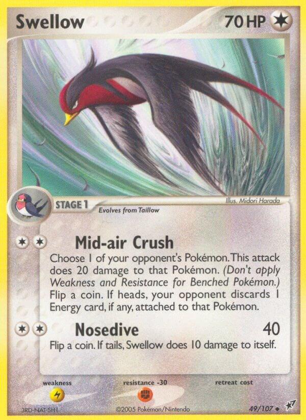Swellow #49 Pokemon Deoxys