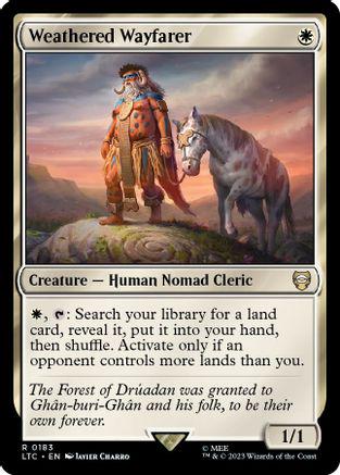 Weathered Wayfarer #183 Magic Lord of the Rings Commander