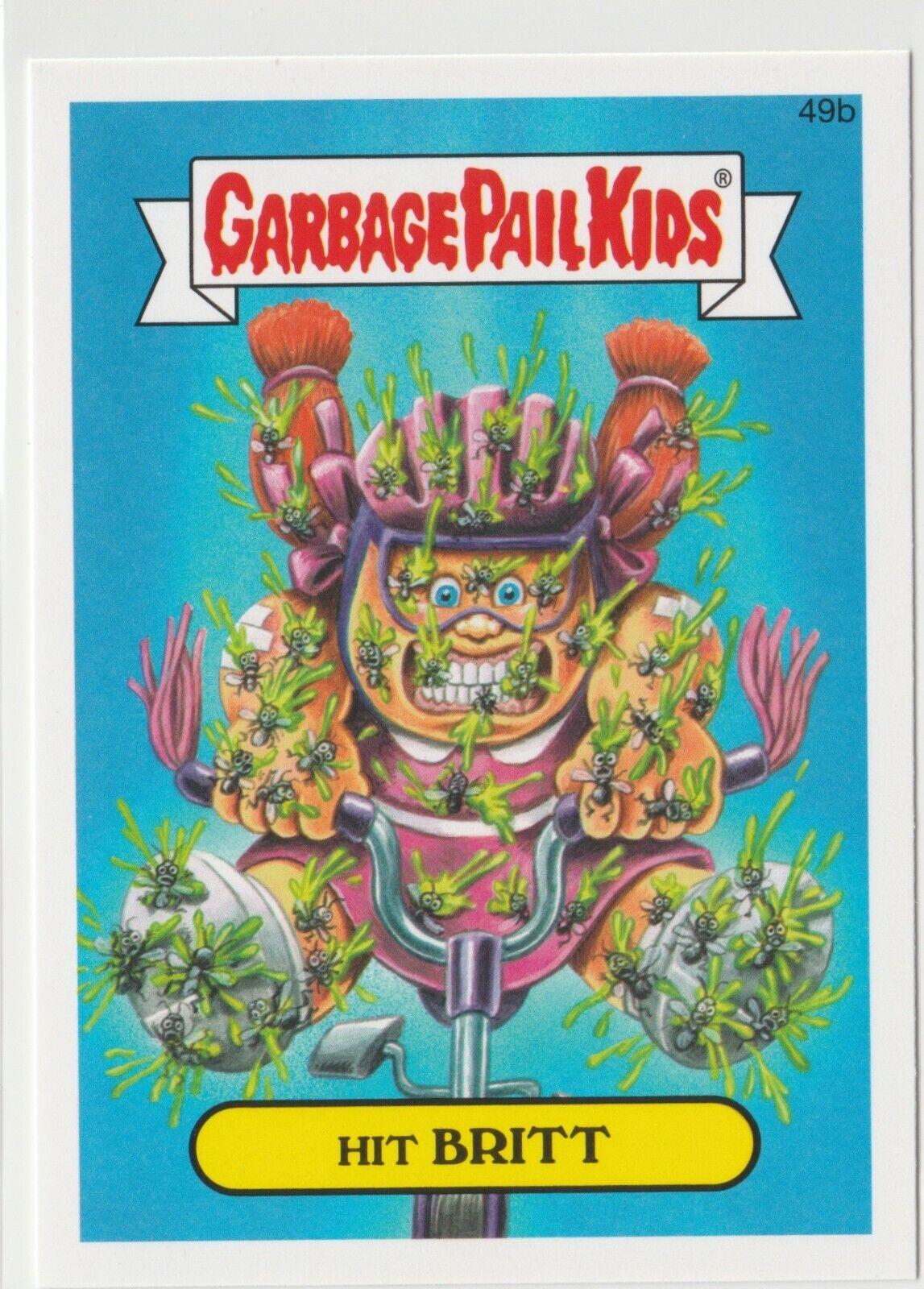 Hit Britt #49b 2015 Garbage Pail Kids