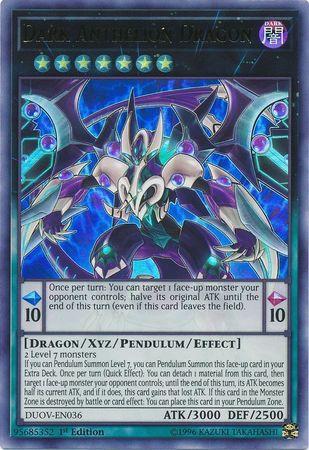 Dark Anthelion Dragon DUOV-EN036 YuGiOh Duel Overload
