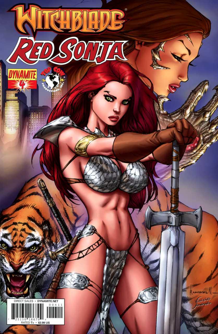 Witchblade / Red Sonja #4 (2012) Comic Books Witchblade / Red Sonja