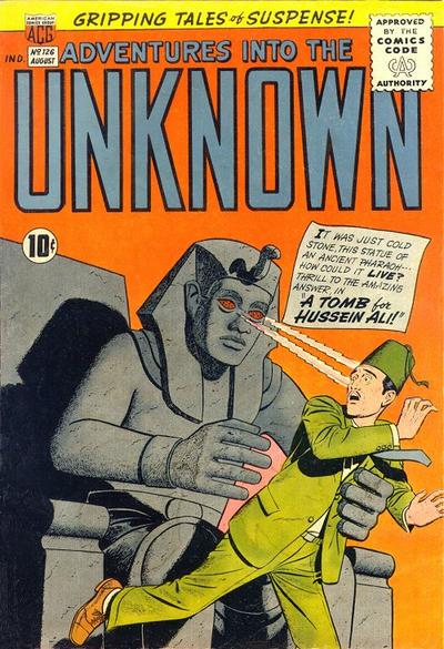 Adventures into the Unknown #126 (1961) Comic Books Adventures into the Unknown