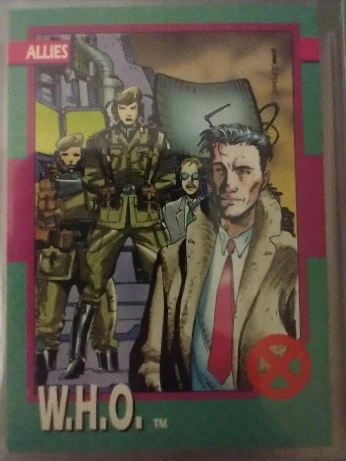 W.H.O. #89 Marvel 1992 X-Men Series 1