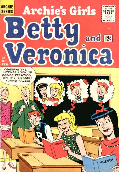 Archie's Girls Betty and Veronica #86 (1963) Comic Books Archie's Girls Betty and Veronica