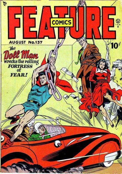 Feature Comics #137 (1949) Comic Books Feature Comics