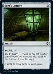 Seer's Lantern [Foil] Magic Commander Legends Prices