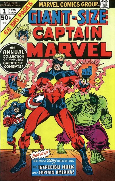 Giant-Size Captain Marvel #1 (1975) Comic Books Giant-Size Captain Marvel