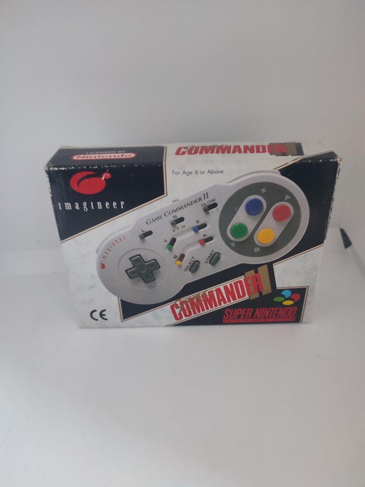 Game Commander II PAL Super Nintendo