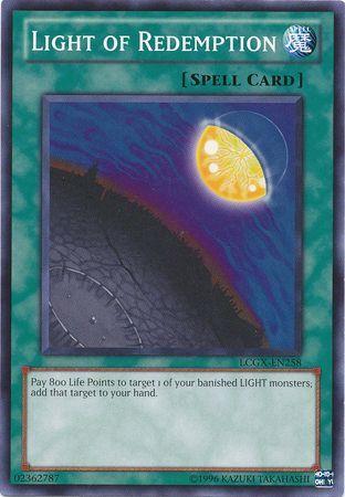 Light of Redemption LCGX-EN258 YuGiOh Legendary Collection 2: The Duel Academy Years Mega Pack