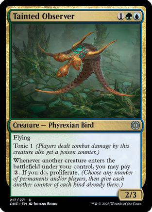 Tainted Observer [Foil] condition prices