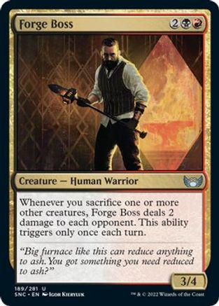 Forge Boss #189 Magic Streets of New Capenna