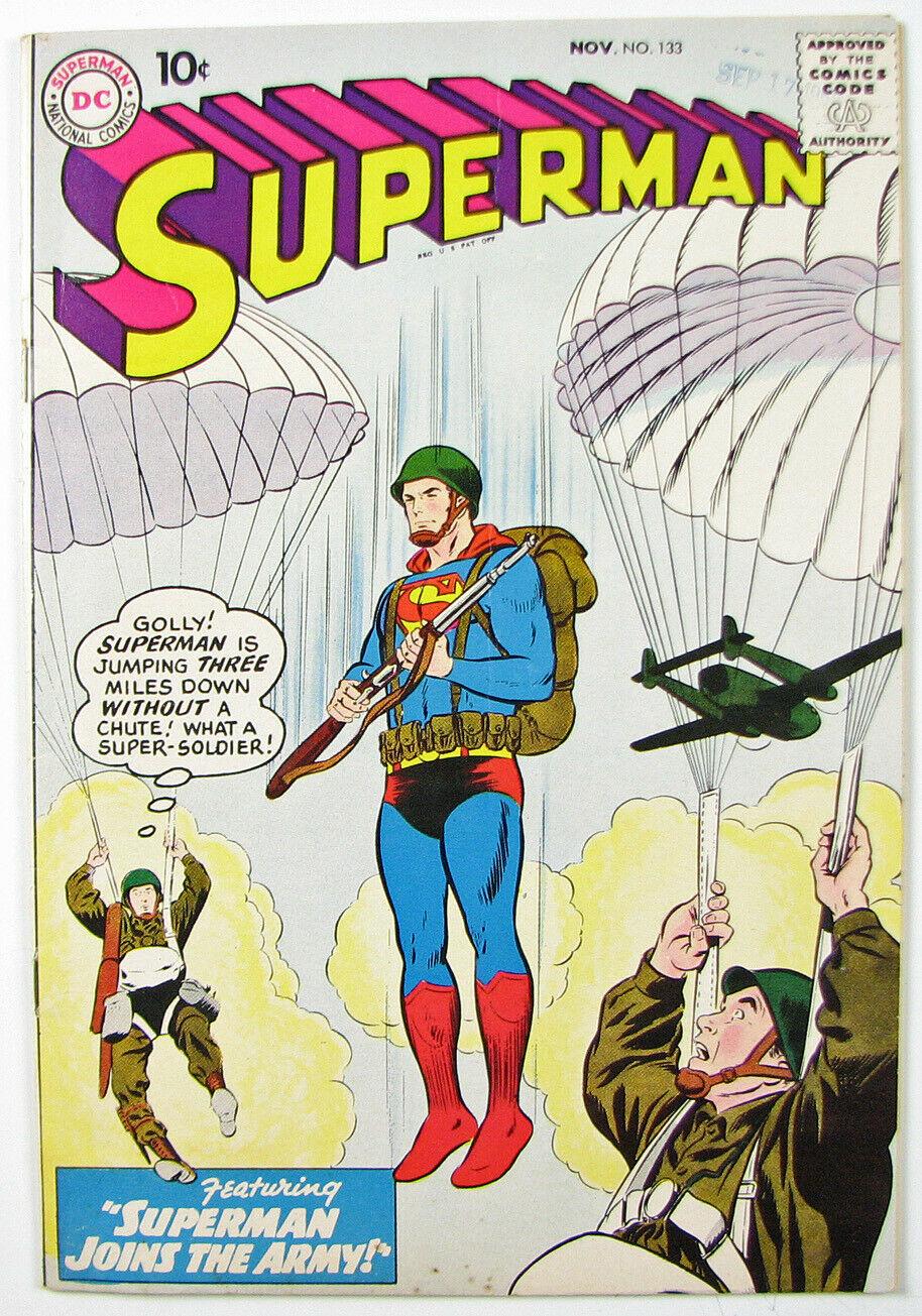 Superman #133 (1959) Comic Books Superman