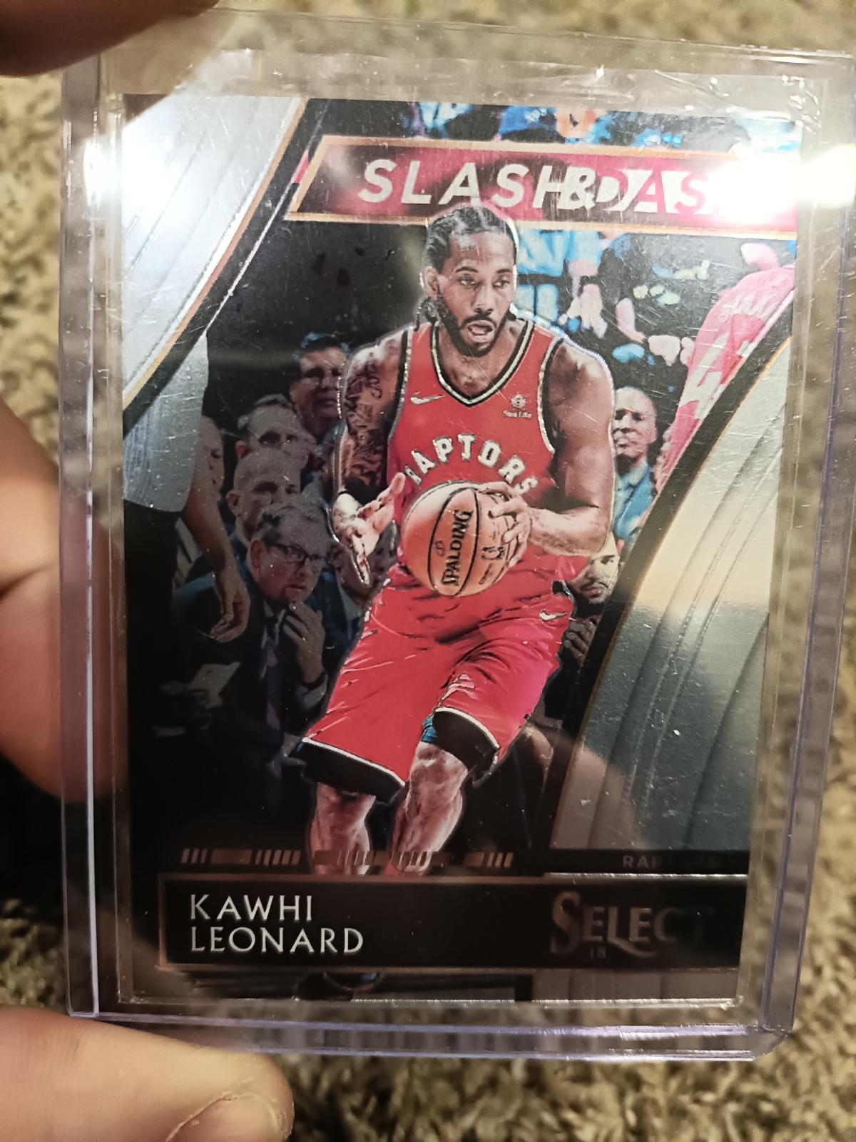 Kawhi leonard #10 Basketball Cards 2018 Panini Select Slash and Dash