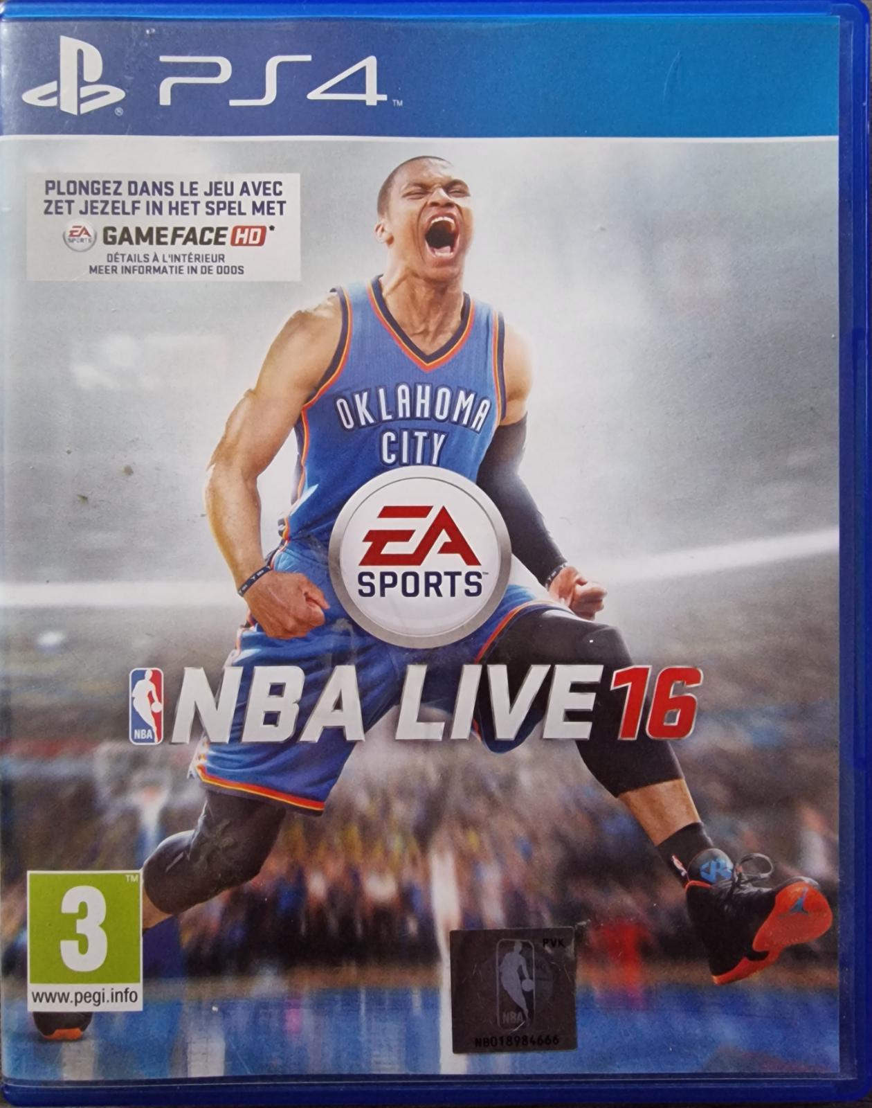 NBA Live 16 PAL Playstation 4
