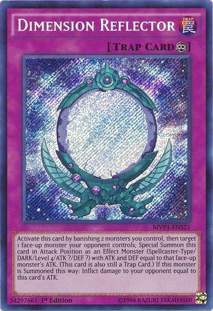 Dimension Reflector MVP1-ENS21 YuGiOh The Dark Side of Dimensions Movie Pack