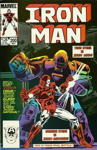 Iron Man #200 (1985) Comic Books Iron Man