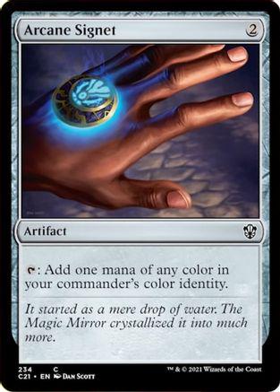Arcane Signet Magic Commander 2021