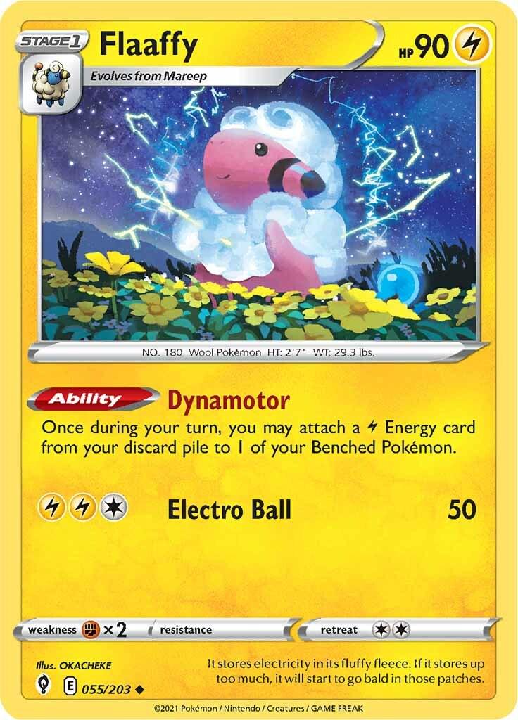 Flaaffy #55 Pokemon Evolving Skies