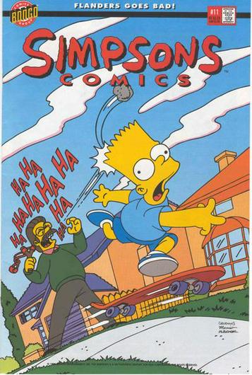 Simpsons Comics #11 (1995) Cover Art